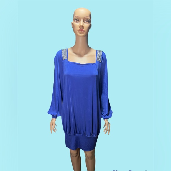 Robe Baby Phat Taille 4 En Jean - Neuf Avec étiquettes, Sans Manches, Couleur Blues
